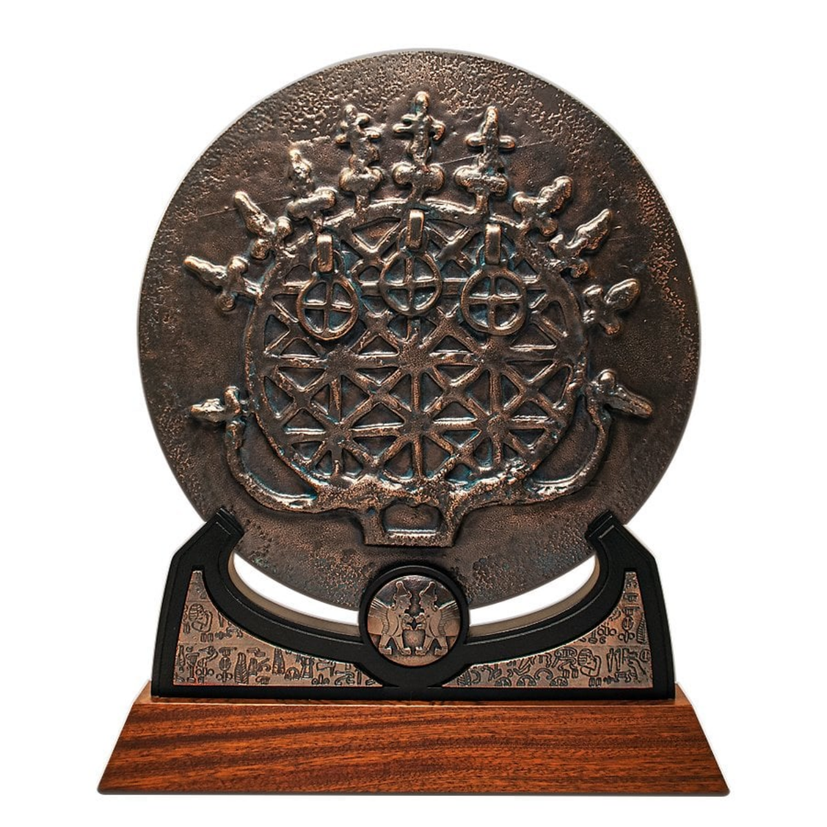 Hitit Güneşi (Rozet Panel – Bronz Kaplama)