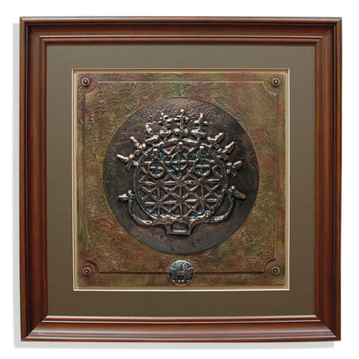 Hitit Güneşi (Tablo – Bronz Kaplama)