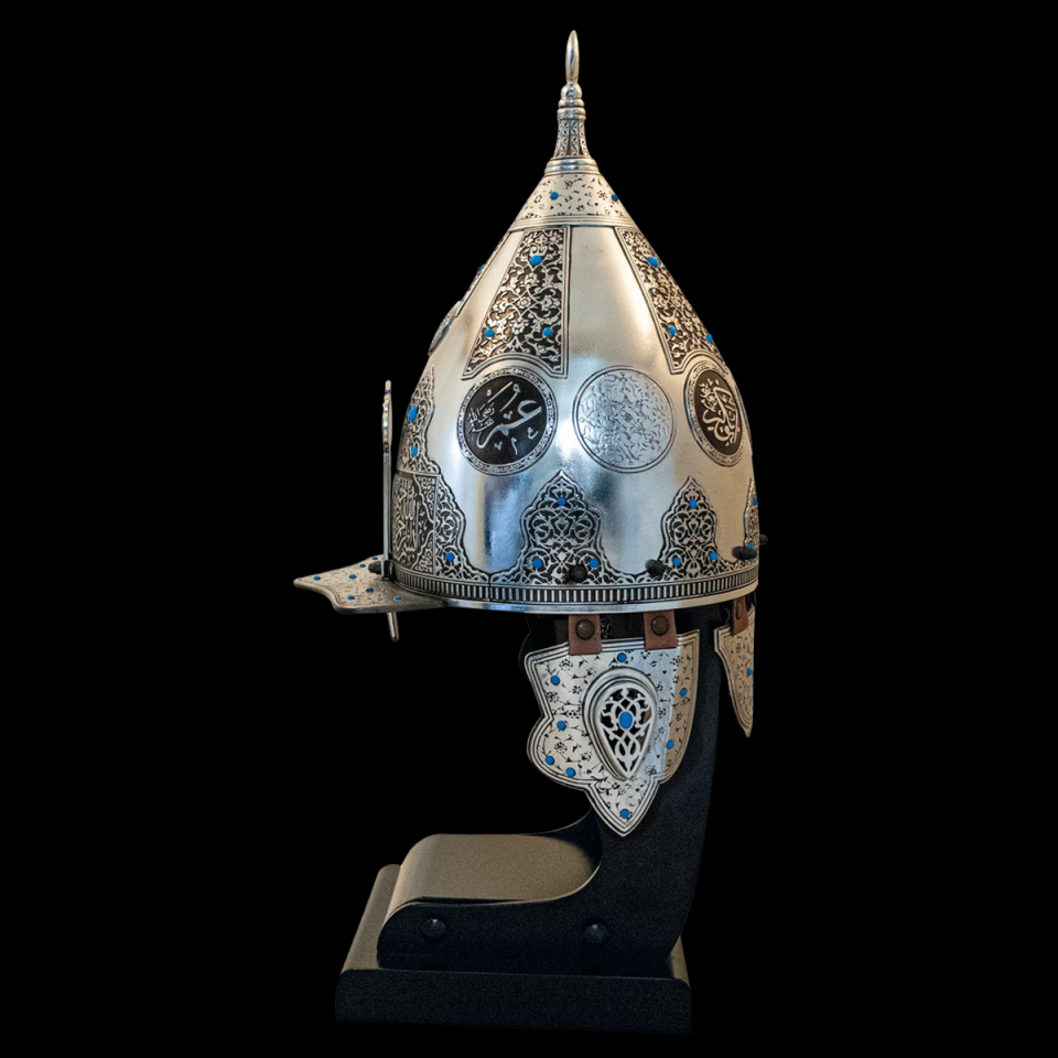 Fetih Sureli Miğfer (Gümüş Kaplama)