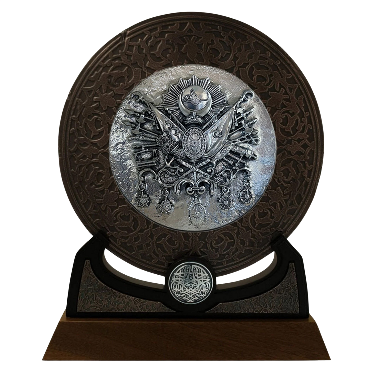 Osmanlı Devlet Arması (Rozet Panel – Gümüş Kaplama)