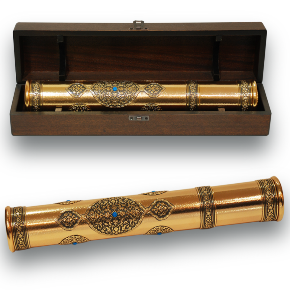 Ferman Kutusu Büyük Şemse (Altın Kaplama)