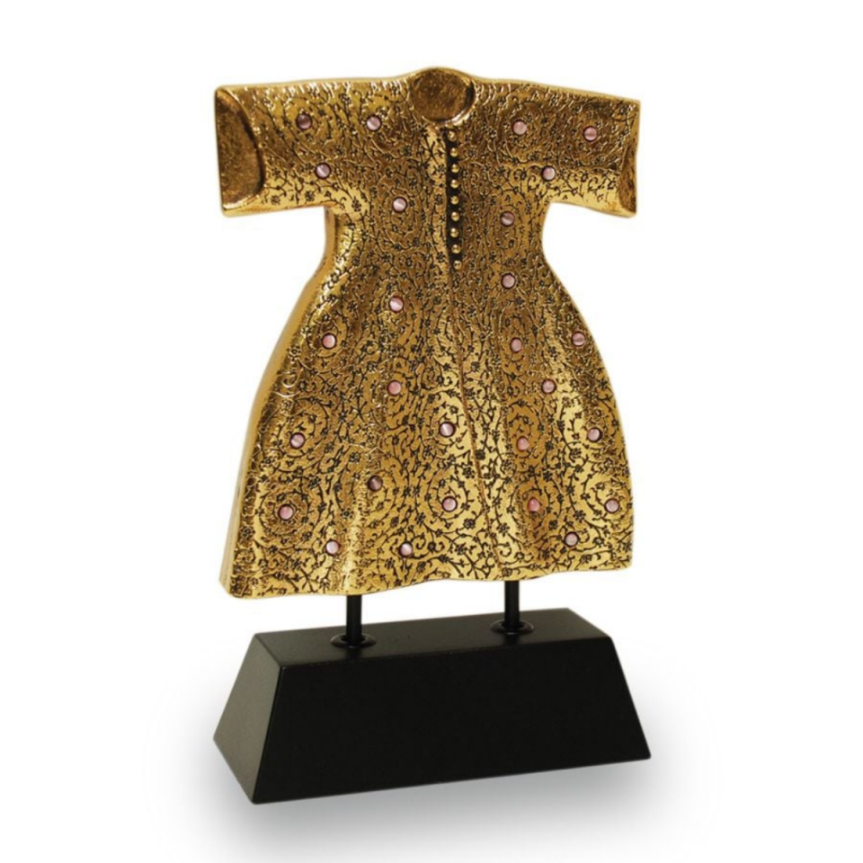 Kaftan Pembe İncili (Altın Kaplama)