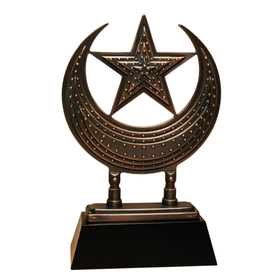 Alem Ayyıldız (Bronz Kaplama)