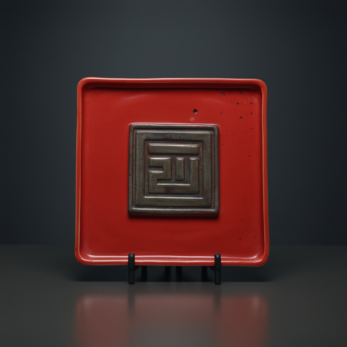 Kufi Seramik Tabak